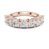Ladies Ring DDLR-619@7 - Rose Gold - Image