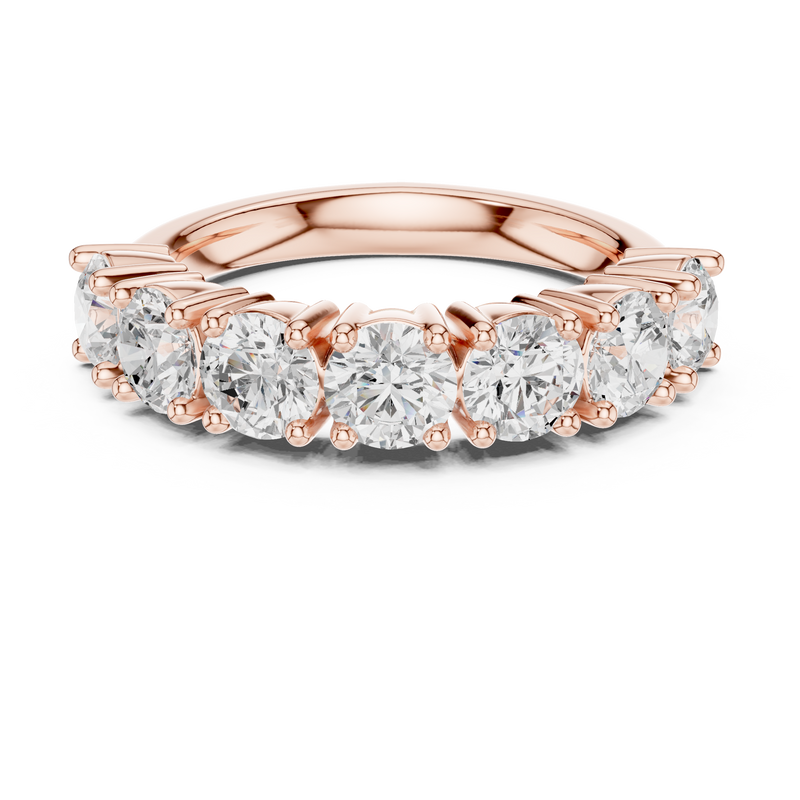 Ladies Ring DDLR-619@7 - Rose Gold - Image