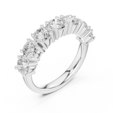 Ladies Ring DDLR-619@7 - White Gold - Image