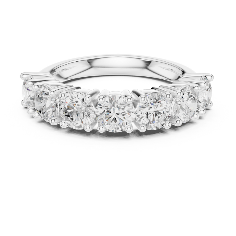 Ladies Ring DDLR-619@7 - White Gold - Image