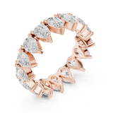 Ladies Ring DDLR-620@7 - Rose Gold - Image