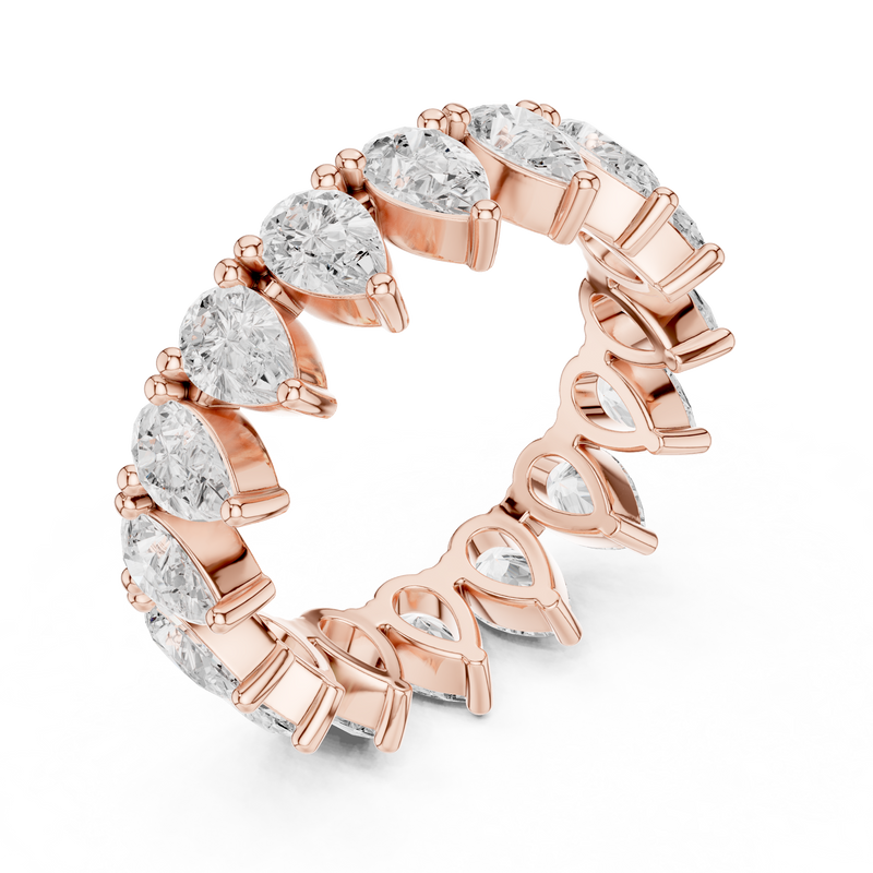 Ladies Ring DDLR-620@7 - Rose Gold - Image