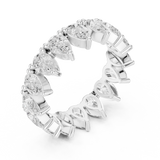 Ladies Ring DDLR-620@7 - White Gold - Image