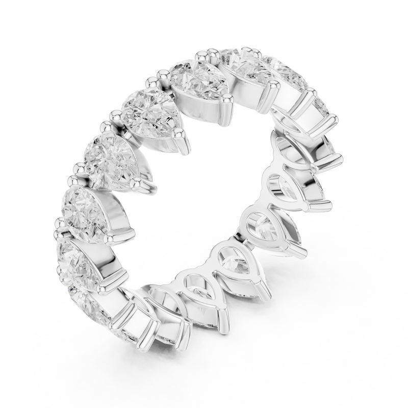Ladies Ring DDLR-620@7 - White Gold - Image