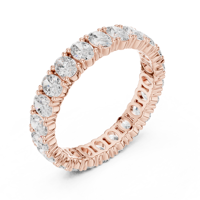 Ladies Ring DDLR-621@7 - Rose Gold - Image