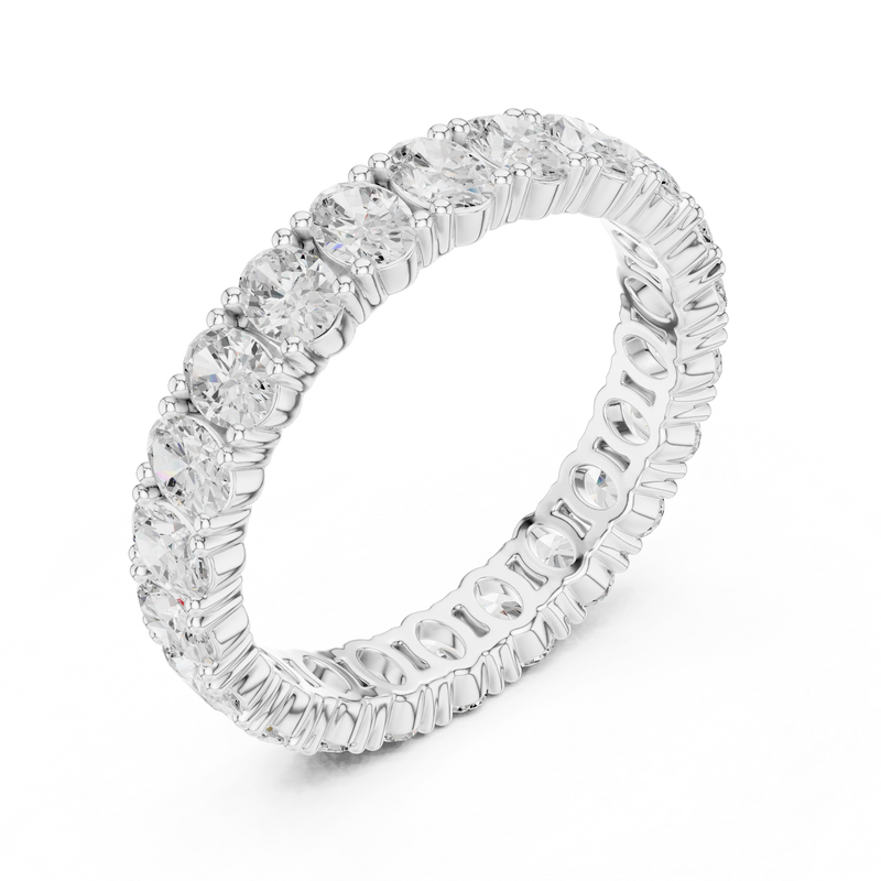 Ladies Ring DDLR-621@7 - White Gold - Image
