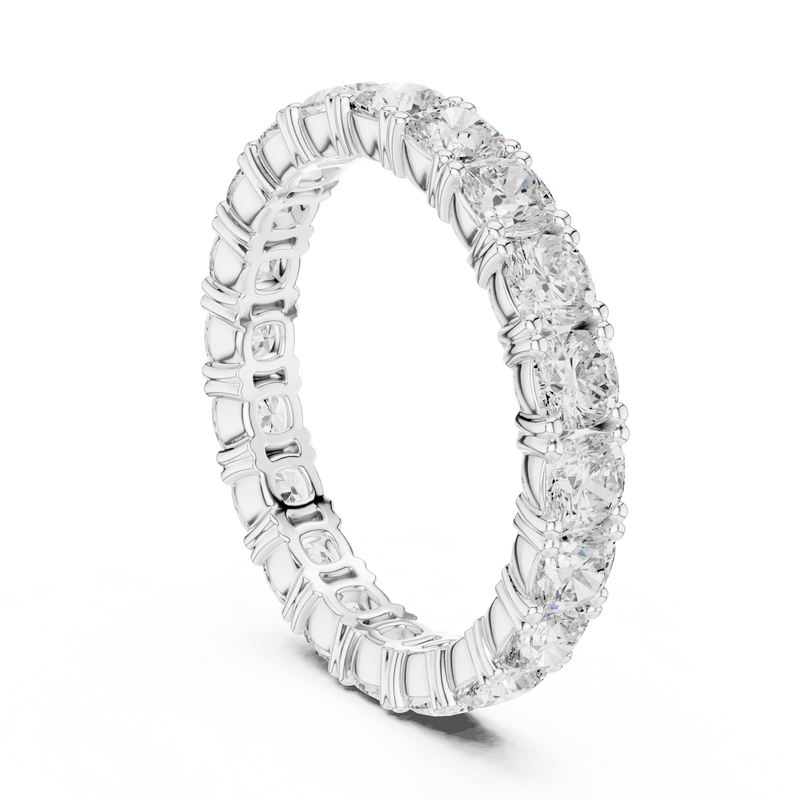 Ladies Ring DDLR-624@7 - White Gold - Image