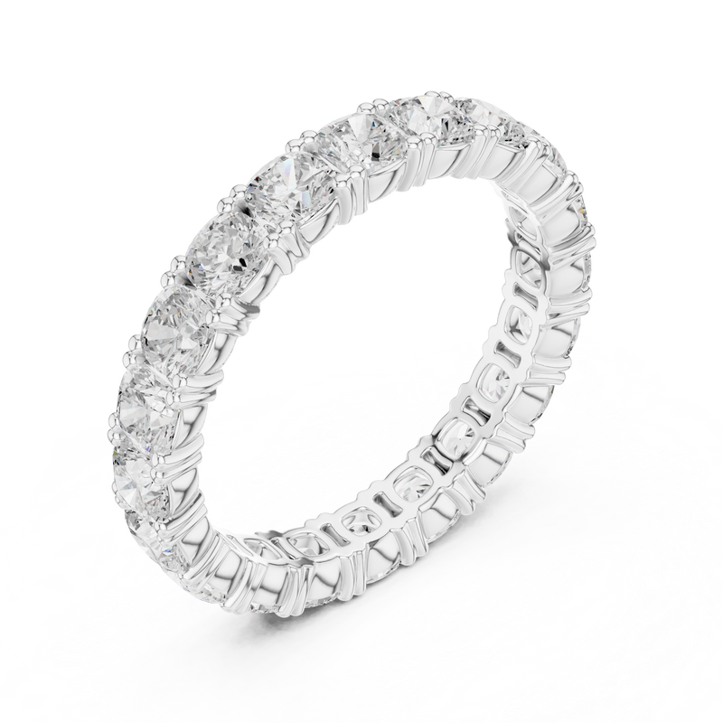 Ladies Ring DDLR-624@7 - White Gold - Image