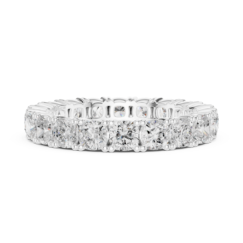 Ladies Ring DDLR-624@7 - White Gold - Image