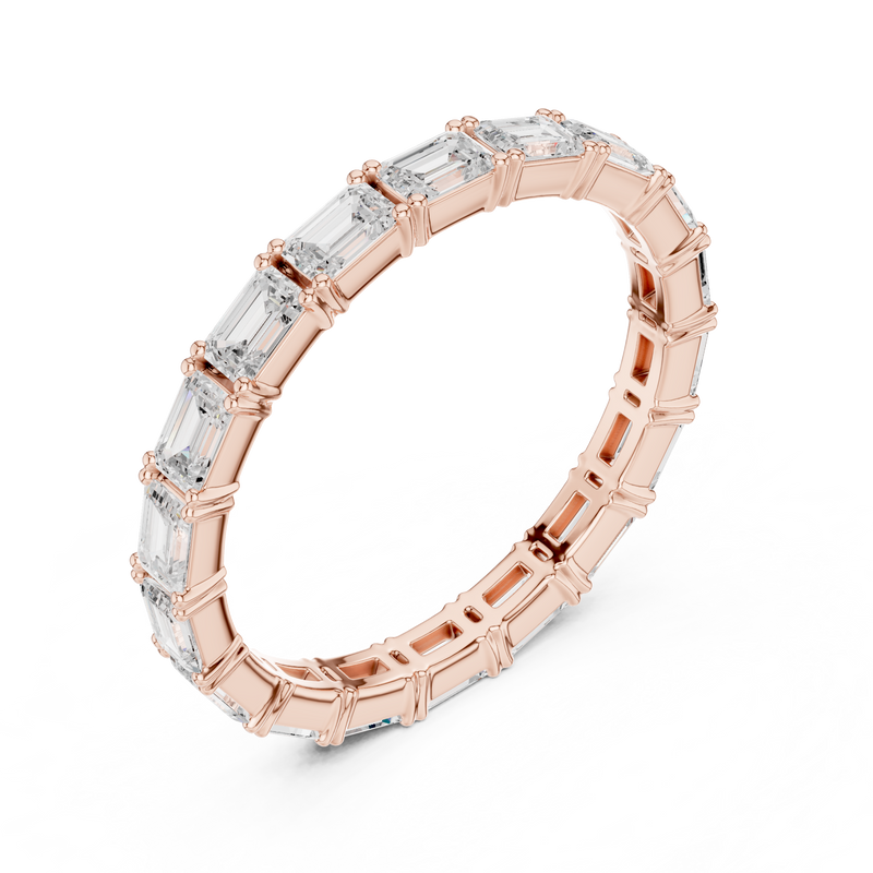 Ladies Ring DDLR-625@7 - Rose Gold - Image