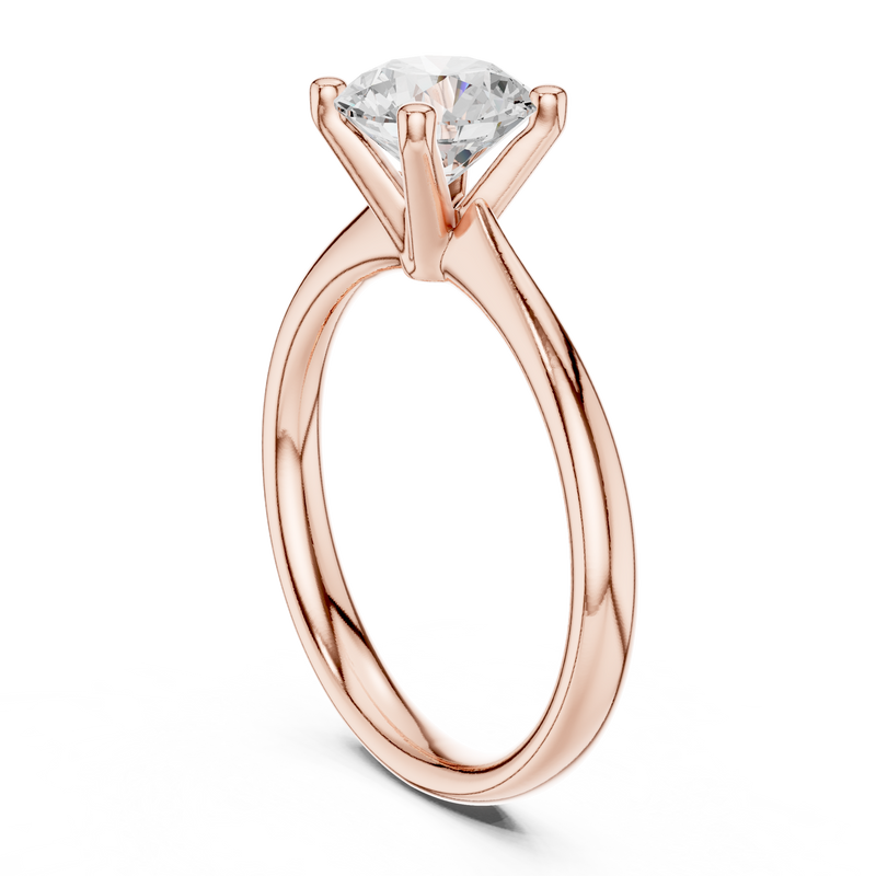 Ladies Ring DDLR-627@7 - Rose Gold - Image