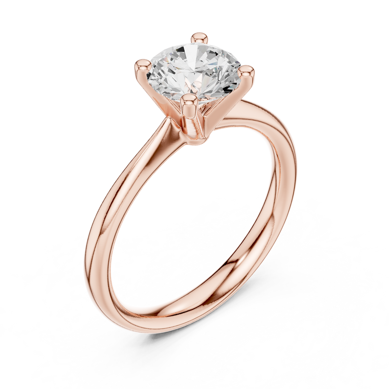 Ladies Ring DDLR-627@7 - Rose Gold - Image