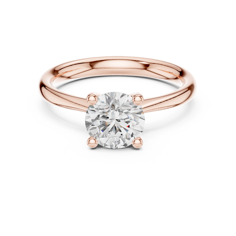 Ladies Ring DDLR-627@7 - Rose Gold - Image
