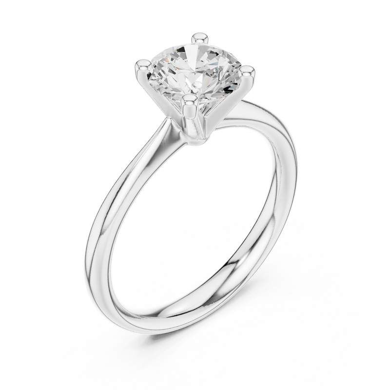 Ladies Ring DDLR-627@7 - White Gold - Image