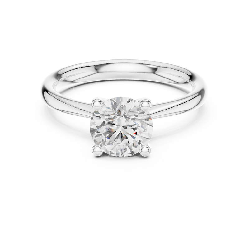 Ladies Ring DDLR-627@7 - White Gold - Image