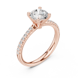 Ladies Ring DDLR-628@7 - Rose Gold - Image