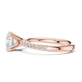Ladies Ring DDLR-628@7 - Rose Gold - Image
