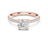 Ladies Ring DDLR-628@7 - Rose Gold - Image