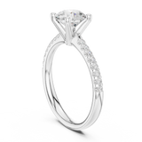 Ladies Ring DDLR-628@7 - White Gold - Image