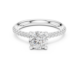 Ladies Ring DDLR-628@7 - White Gold - Image