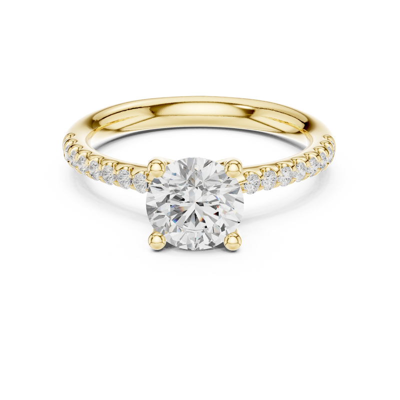 Ladies Ring DDLR-628@7 - Yellow Gold - Image