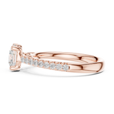 Ladies Ring DDLR-631@7 - Rose Gold - Image
