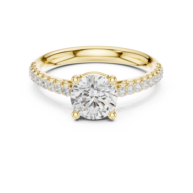 Ladies Ring DDLR-631@7 - Yellow Gold - Image