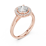 Ladies Ring DDLR-632@7 - Rose Gold - Image