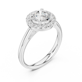 Ladies Ring DDLR-632@7 - White Gold - Image