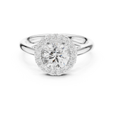 Ladies Ring DDLR-632@7 - White Gold - Image