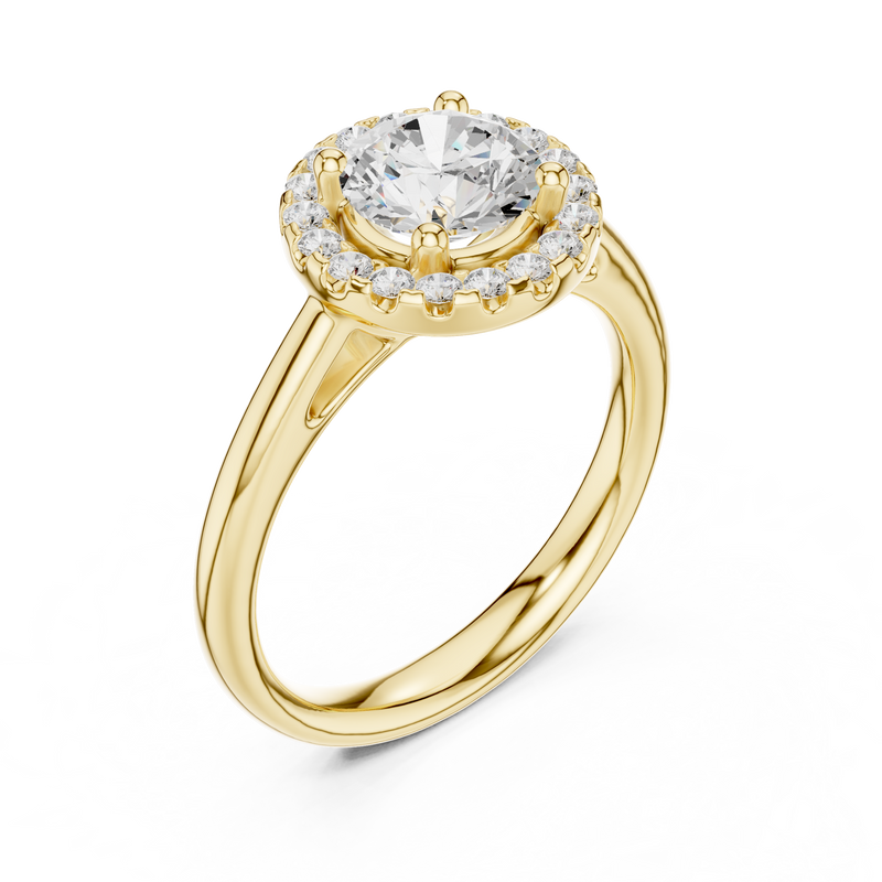 Ladies Ring DDLR-632@7 - Yellow Gold - Image