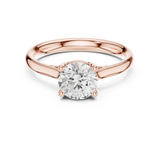 Ladies Ring DDLR-633@7 - Rose Gold - Image