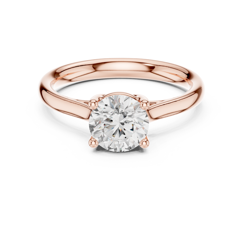 Ladies Ring DDLR-633@7 - Rose Gold - Image