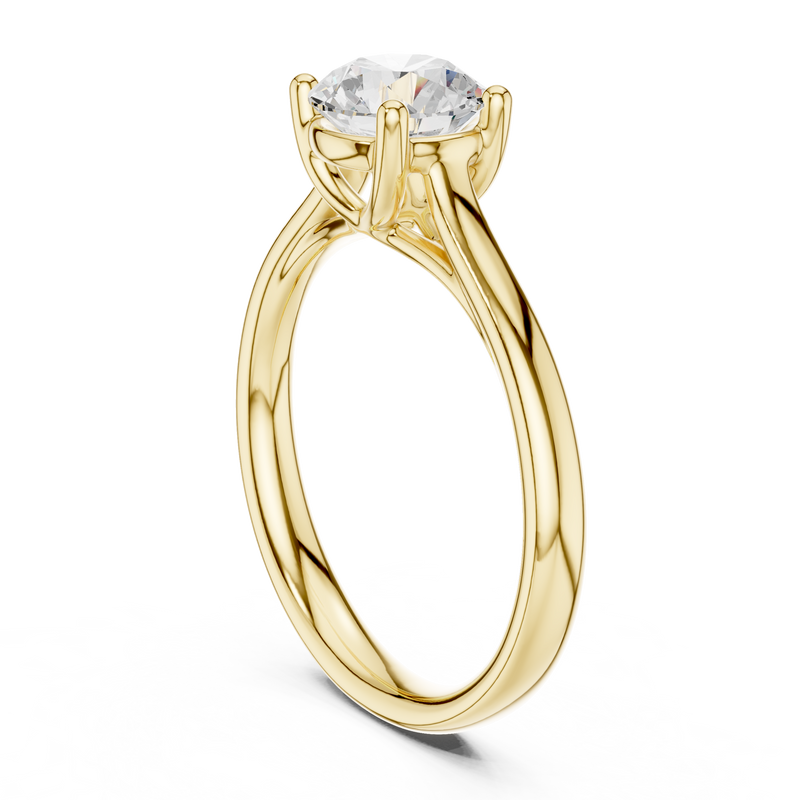 Ladies Ring DDLR-633@7 - Yellow Gold - Image