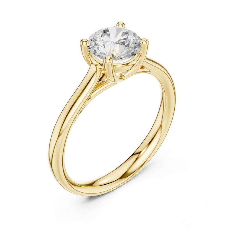 Ladies Ring DDLR-633@7 - Yellow Gold - Image