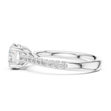 Ladies Ring DDLR-634@7 - White Gold - Image
