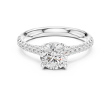 Ladies Ring DDLR-634@7 - White Gold - Image