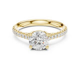 Ladies Ring DDLR-634@7 - Yellow Gold - Image