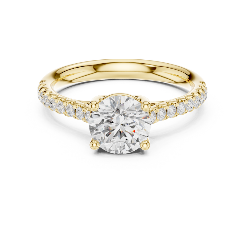 Ladies Ring DDLR-634@7 - Yellow Gold - Image