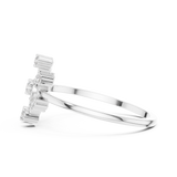 Ladies Ring DDLR-635@7 - White Gold - Image