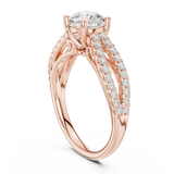Ladies Ring DDLR-636@7 - Rose Gold - Image