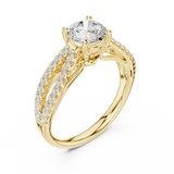 Ladies Ring DDLR-636@7 - Yellow Gold - Image