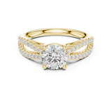 Ladies Ring DDLR-636@7 - Yellow Gold - Image