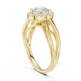 Ladies Ring DDLR-637@7 - Yellow Gold - Image