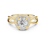Ladies Ring DDLR-637@7 - Yellow Gold - Image