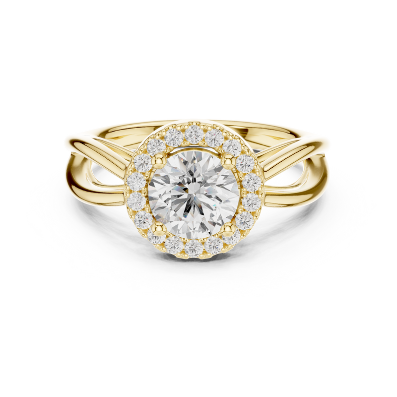 Ladies Ring DDLR-637@7 - Yellow Gold - Image