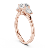 Ladies Ring DDLR-638@7 - Rose Gold - Image