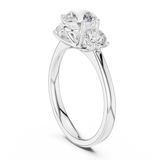 Ladies Ring DDLR-638@7 - White Gold - Image
