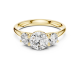 Ladies Ring DDLR-638@7 - Yellow Gold - Image