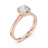 Ladies Ring DDLR-639@7 - Rose Gold - Image